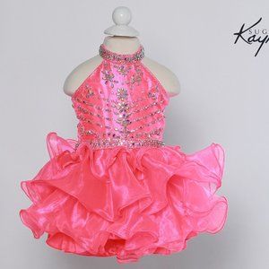 Johnathan Kayne Sugar Kayne Pageant Gown  Size 6 Months